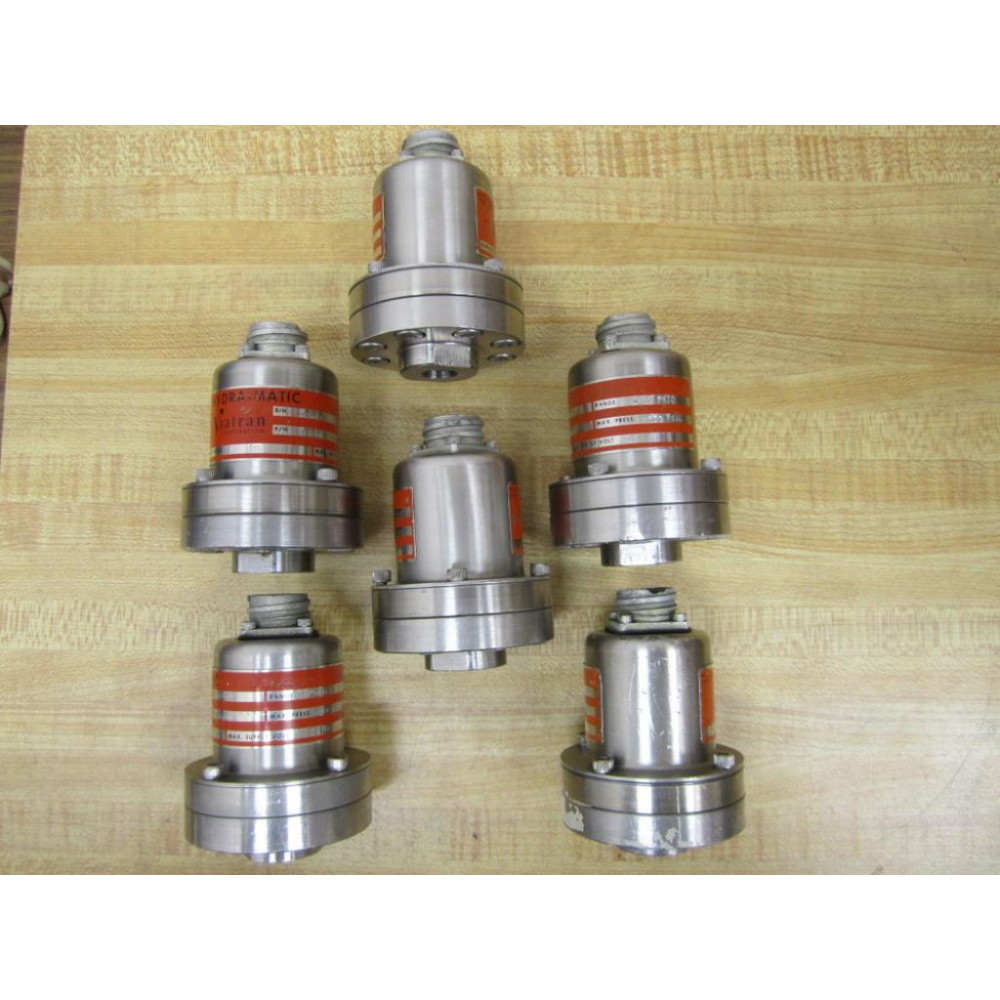 Viatran XC0601 Pack Of 6 Pressure Transducers - Used