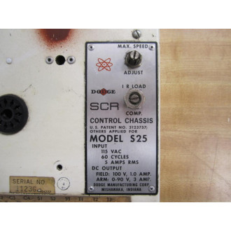 Dodge S25 Control Chassis SCR - Used