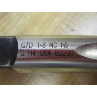 GTD 1-8 NC HS G H4 B2200 Bit - New No Box