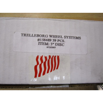 Trelleborg Wheel Systems 158489 3In Disc (Pack of 19)