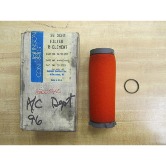 Johnson Controls 02-53-259 Filter 36 SCFM 0253259