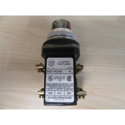 Allen Bradley 800T-PC416BRCG Cluster Lamp
