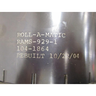 Roll-A-Matic 8661283T0116-R Burnish Tool 104-1864 - New No Box