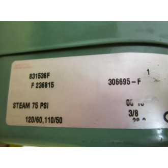 Asco 831536F Solenoid Valve - New No Box