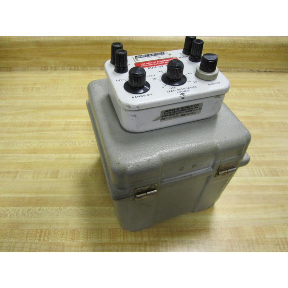 James G. Biddle 72-310-02 Millivolt Potentiometer - Used