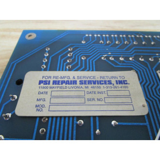 Pillar AB6352-2 Circuit Board BR459-1 - Refurbished