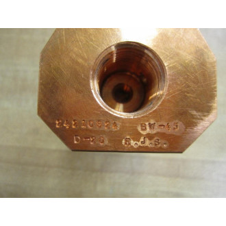 R.J.S 24210824 Copper Plug BW-45 D-20 - New No Box