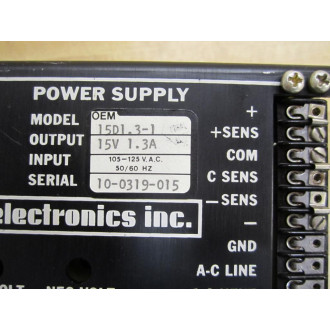 ACDC Electronics 15D1.3-1 Power Supply - Used