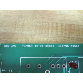 GSE PC796A 40-20-30559 16 Position IO Board - New No Box