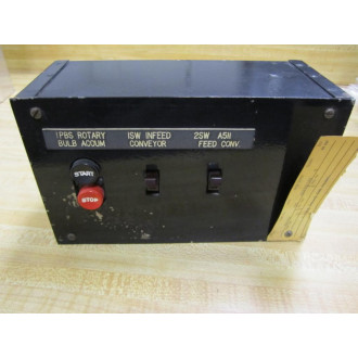 D15332 4 Gang Switch Box Assembly - Used