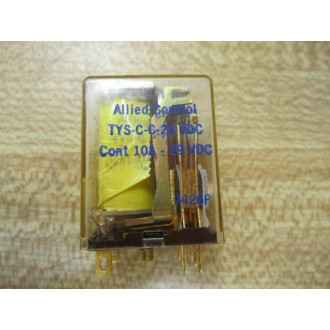 Allied TYS-C-C-24 VDC Relay - New No Box