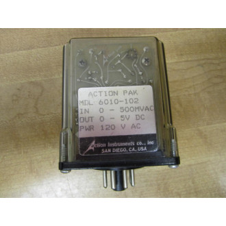 Action Pak 6010-102 Relay - New No Box