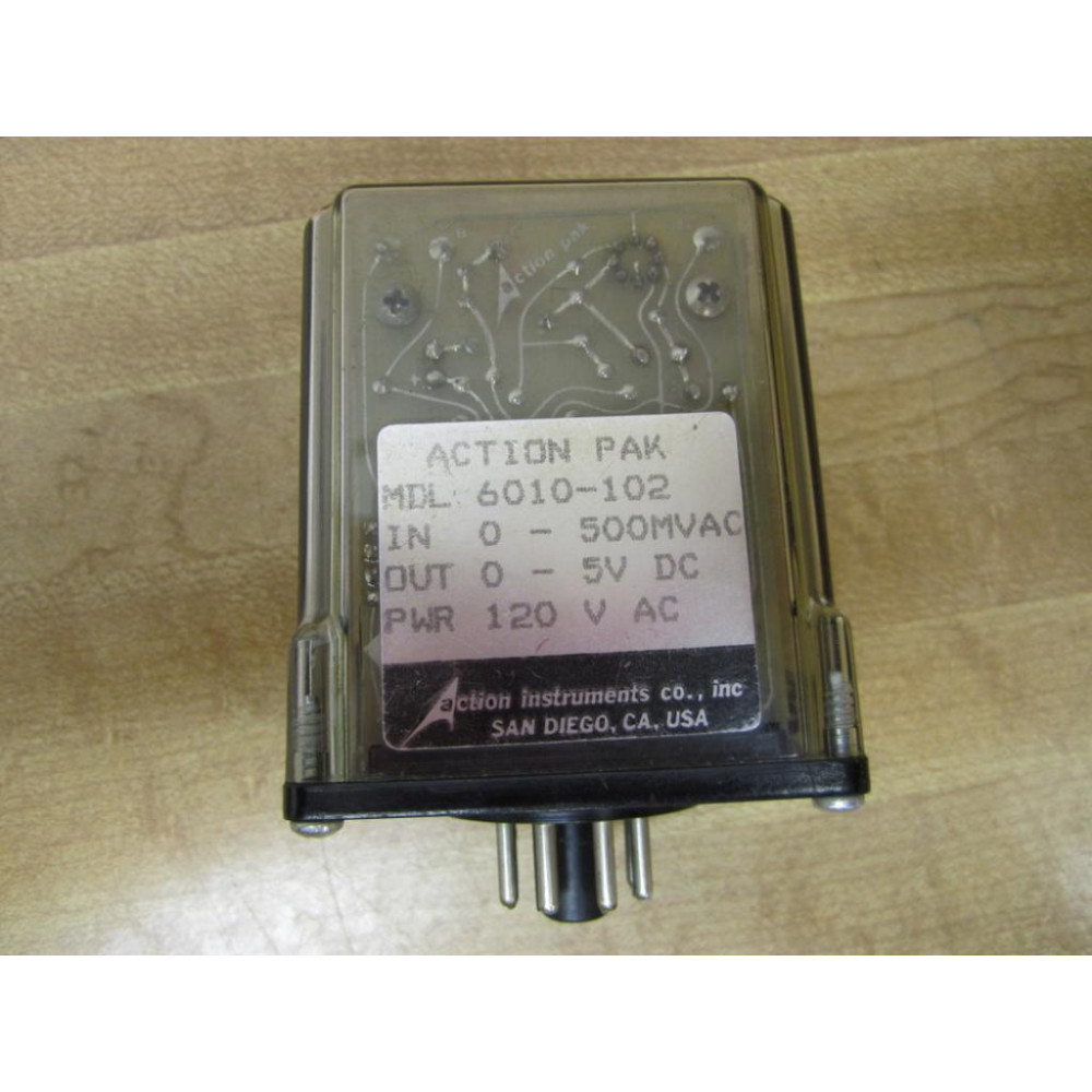 Action Pak 6010-102 Relay - New No Box
