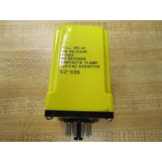 Potter & Brumfield CZ-526 Time Delay Relay CZ526 - Used