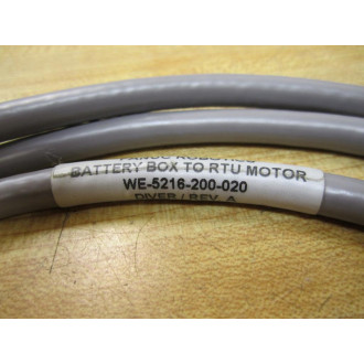 Fanuc WE-5216-200-020 Cable WE5216200020 - New No Box
