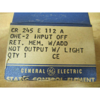 General Electric CR245E112A Relay