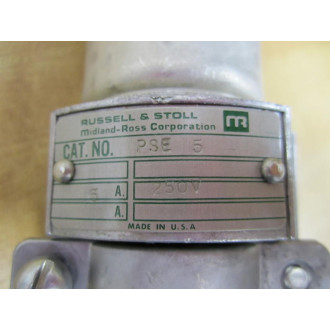 Russell And Stoll PSE 5 Plug 5 Pins - New No Box