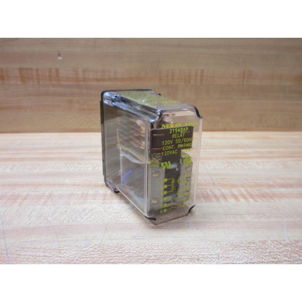 MSD 219ABAP 120V Relay 219ABAP - New No Box