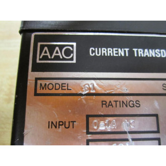AAC C1 Current Transducer - Used