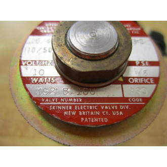 Skinner Valve X52LB1100 Solenoid Valve Tested - New No Box
