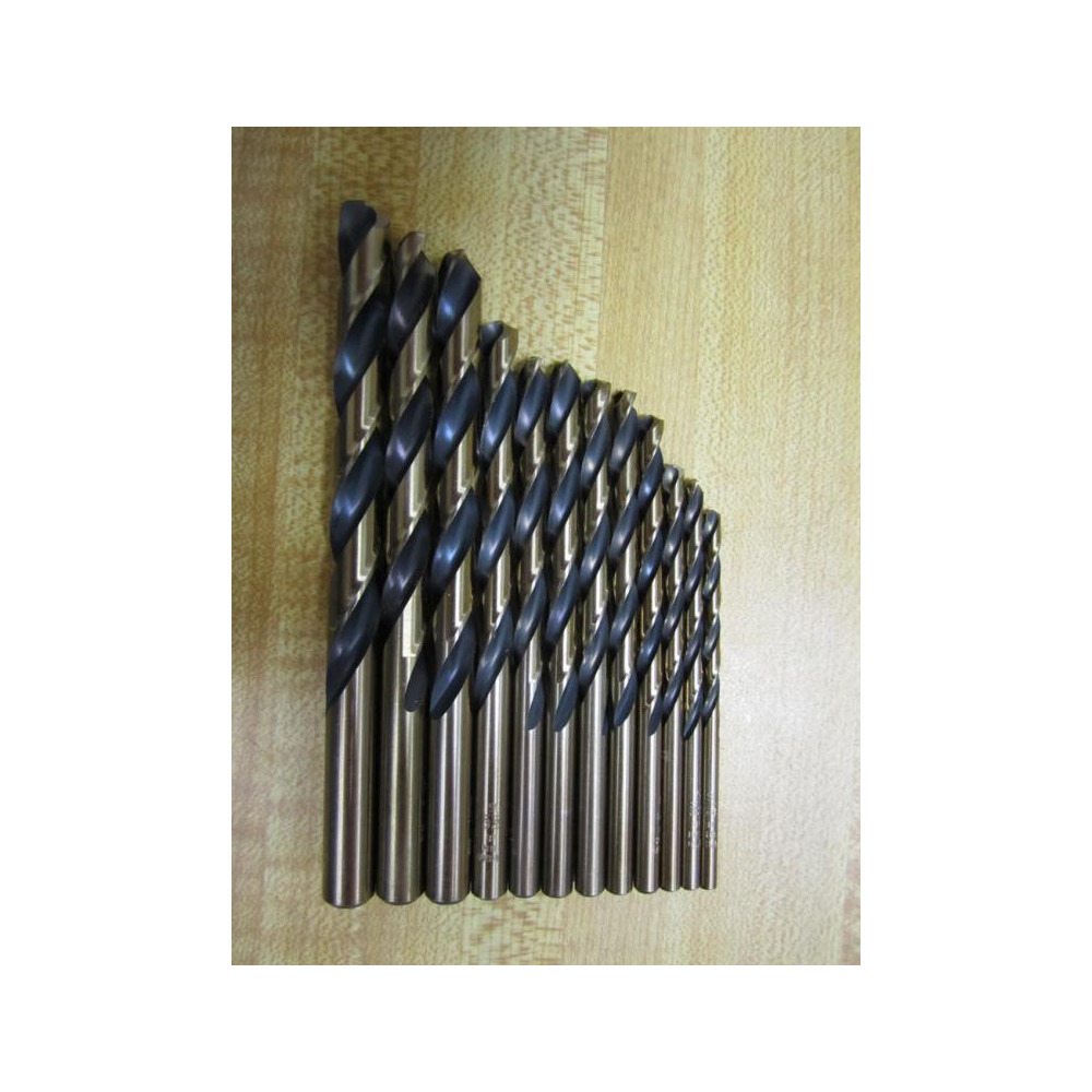 12 PIECE DRILL SET 12 Piece Fractional Drill Set - New No Box