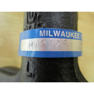 Milwaukee Valve MW222E Butterfly Valve - Used