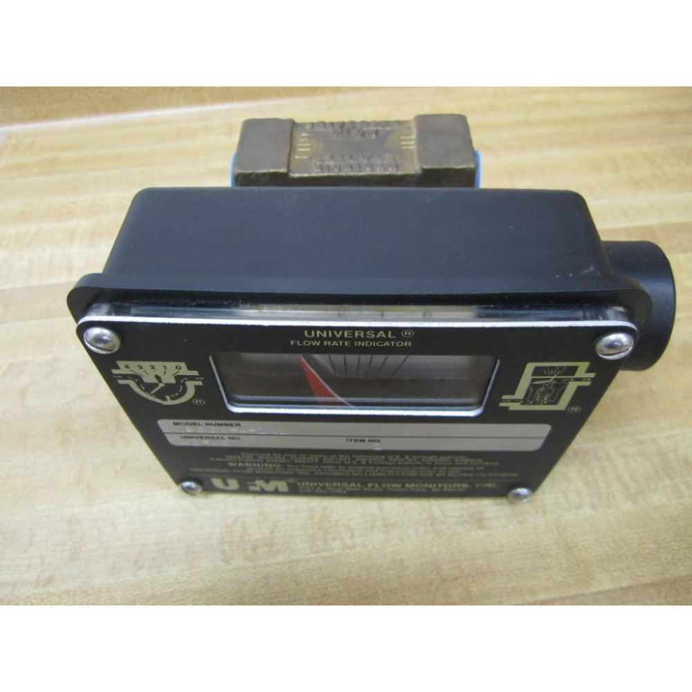 Universal WB6GM-4-1NL Flow Rate Indicator - New No Box