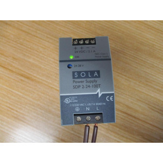Sola SDP 2-24-100T Power Supply SDP224100T - Used