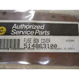 Yale 514863100 Fuse Box Cover