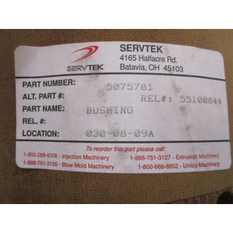 Servtek 5075781 Bushing - New No Box