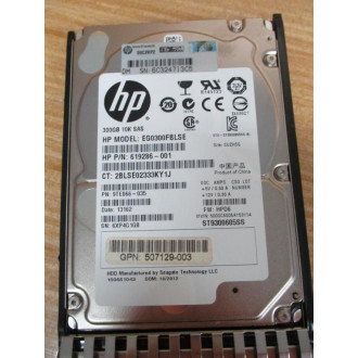 HP EG0300FBLSE Hard Drive 619286-001 - Used