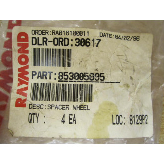Raymond 853005095 Spacer Wheel Bag Of 4