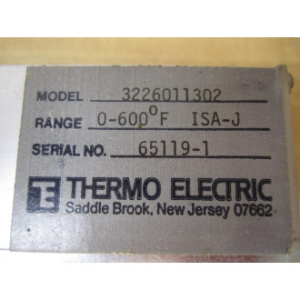 Thermo Electric 3226011302 Temp Control  0-600 F - New No Box