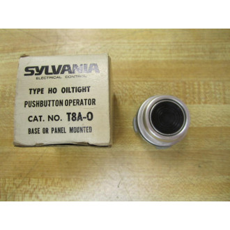 Sylvania T8A-0 Oiltight Pushbutton Operator