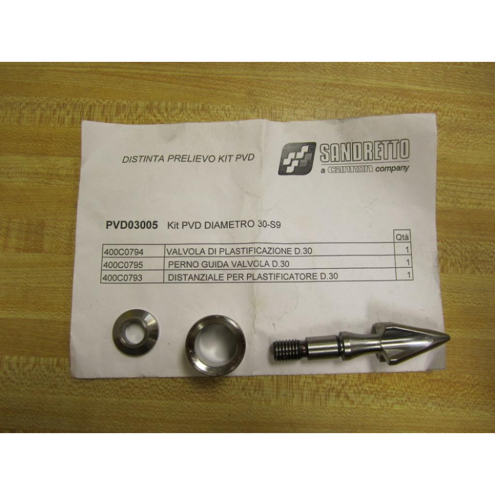 Sandretto PVD03005 Separate Levy Kit PVD - New No Box
