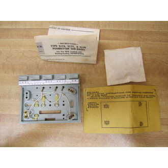 White-Rodgers S17E Push Button Sub Base - New No Box