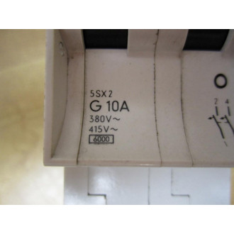 Siemens 5SX2-G10 10A Circuit Breaker - New No Box