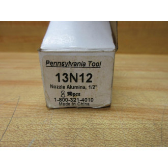 Pennsylvania Tool 13N12 8 Alumina Nozzle (Pack of 8)