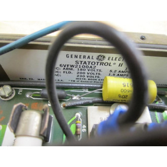 General Electric 6VFW2100A2 Motor Control - Used