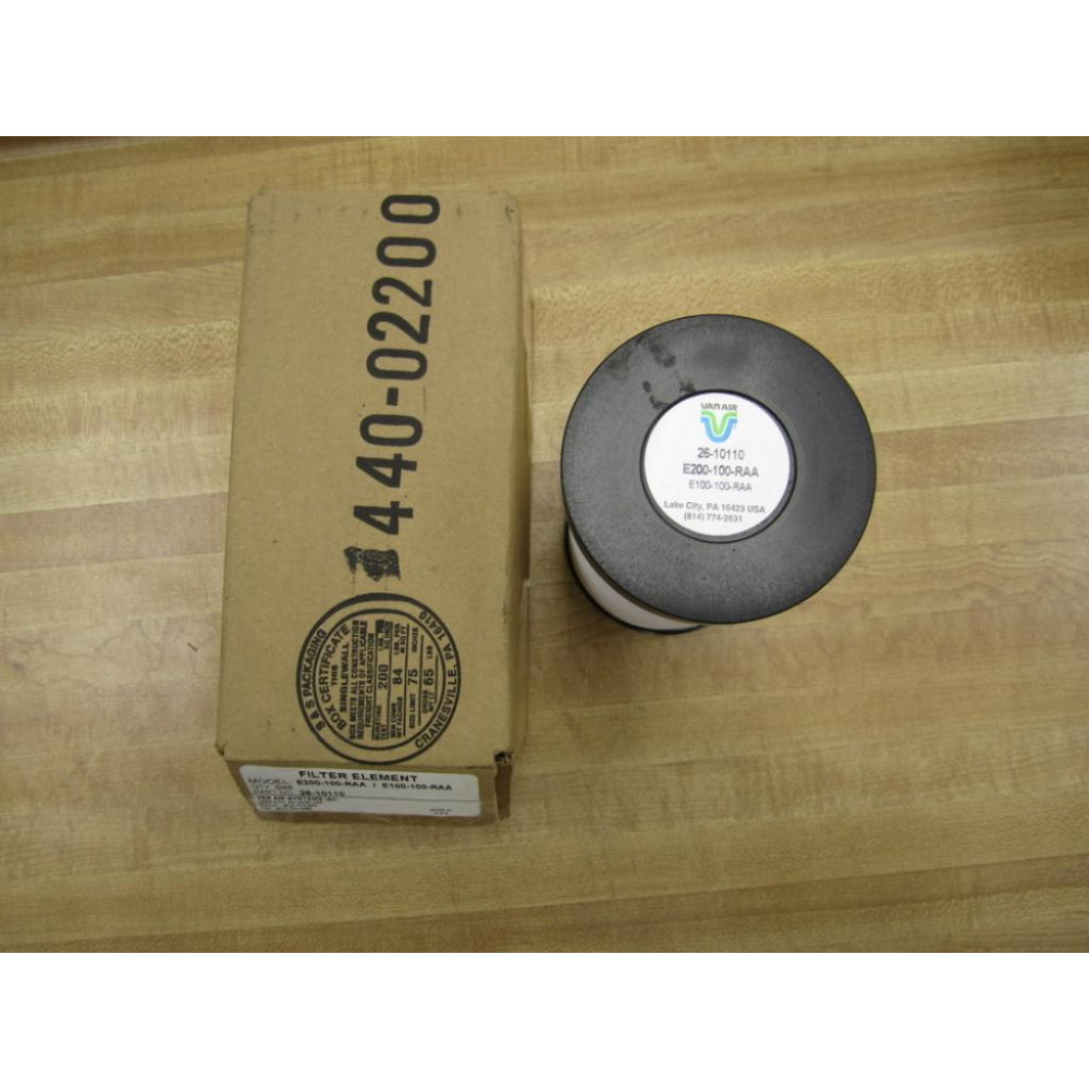 Vanair E200-100-RAA 26-10110 Filter Element