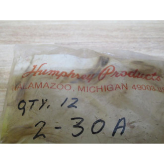 Humphrey 2-30A Repair Part (Pack of 12)