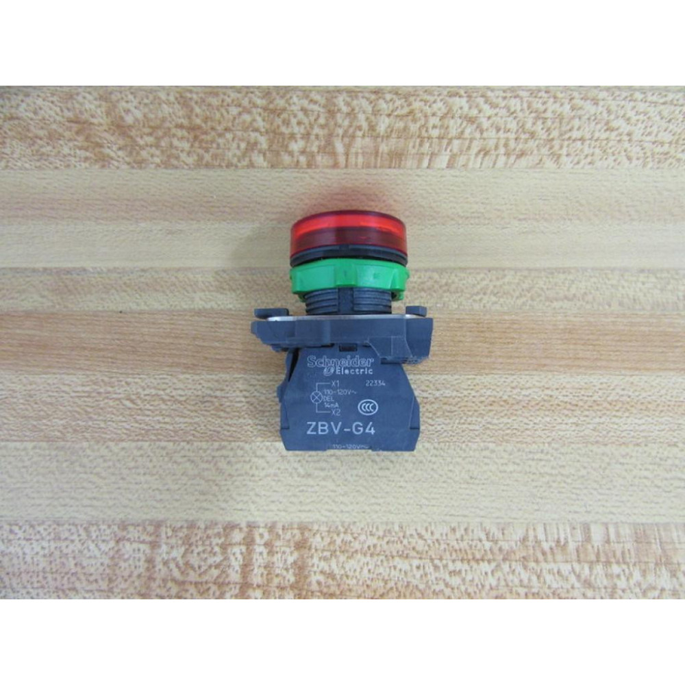 Schneider Telemecanique ZB4-BV043 Pilot Light 089499 6HP79 wZBV-G4 - New No Box