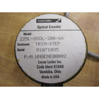 Lucas Ledex WNGENE00002 Optical Encoder