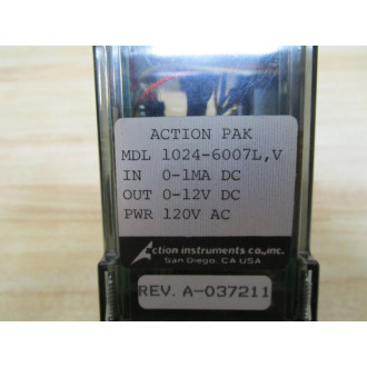 Action Instruments 1024-6007LV Limit Alarm