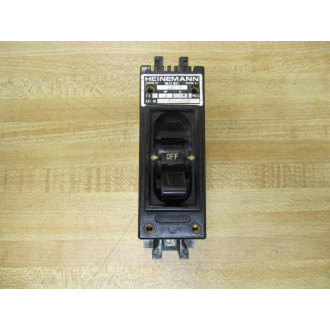 Heinemann Electric Co 60-117-1 Circuit Breaker 2A 601171 - Used