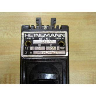 Heinemann Electric Co 60-117-1 Circuit Breaker 2A 601171 - Used