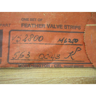 Worthington VS2800 Feather Valve Strips
