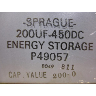 Sprague P49057 Capacitor - Used