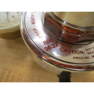 Airco 806 9632 Regulator With Gauge - Used