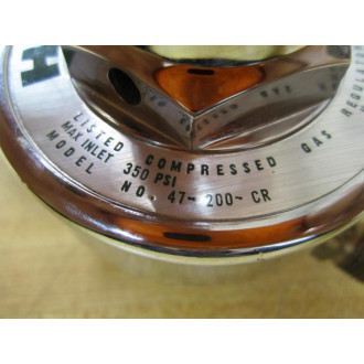 Harris 47-200-CR Compressed Gas Regulator - New No Box